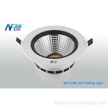 Ultra Bright 5W COB LED Ceiling Light For Hotel , 30/ 45LED